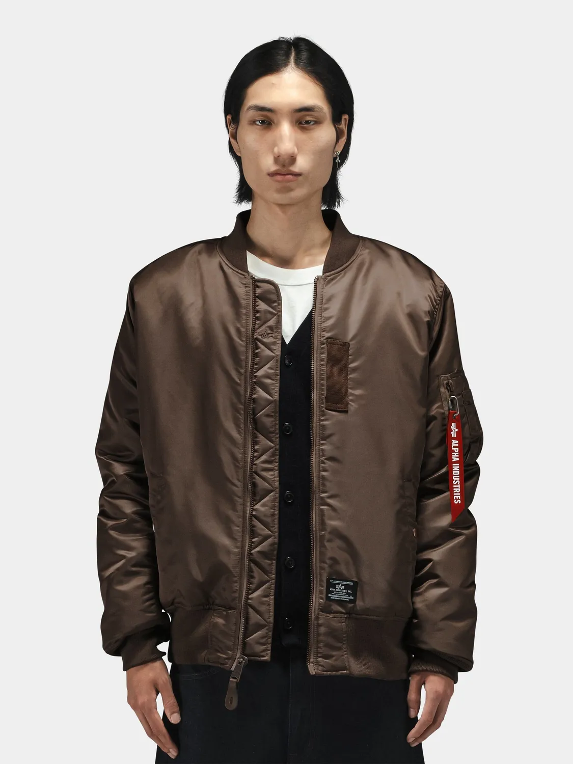 Alpha Industries MA-1 Mod geacă coyote nylon 120g