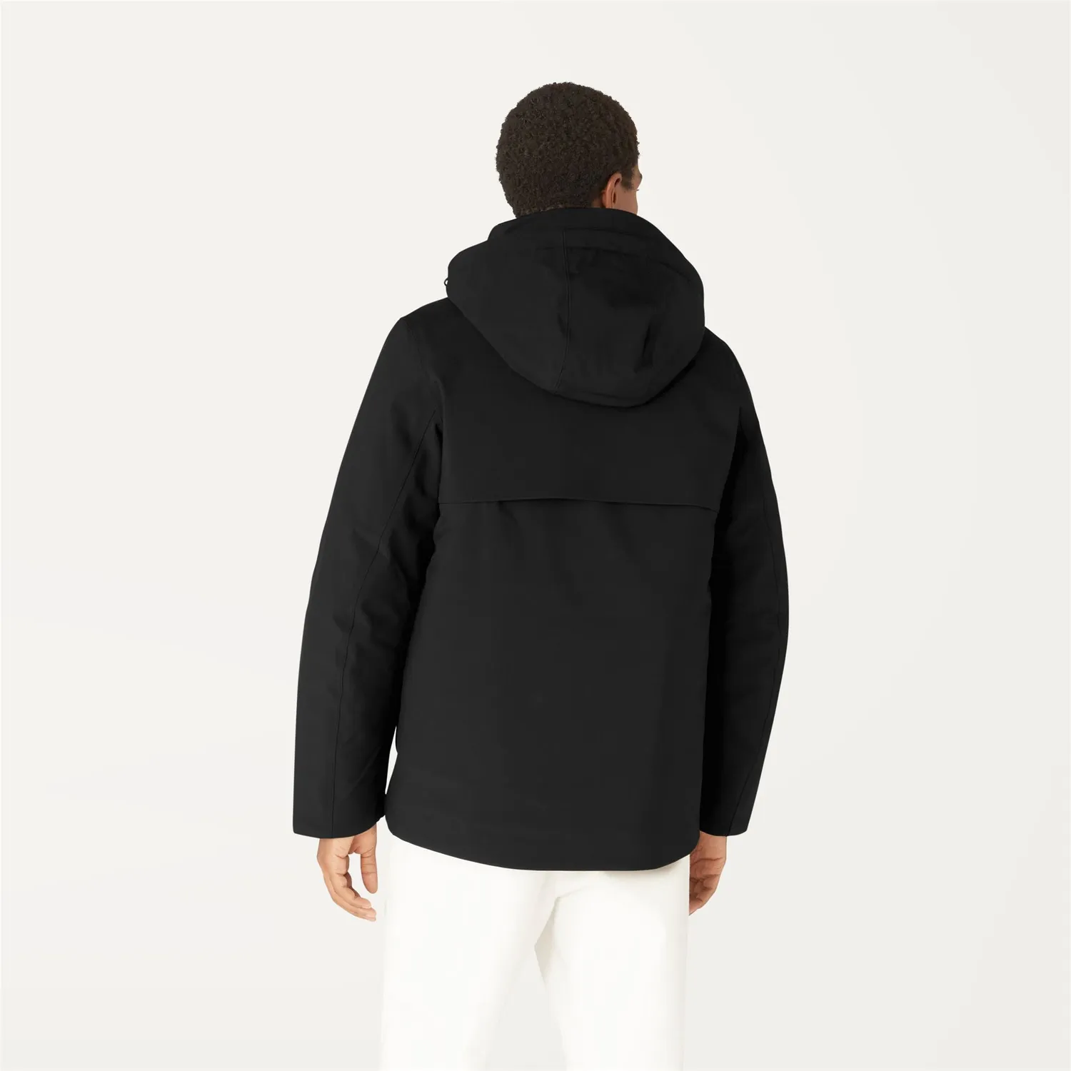 K-Way Jackel Bonded geaca barbati neagra captusita