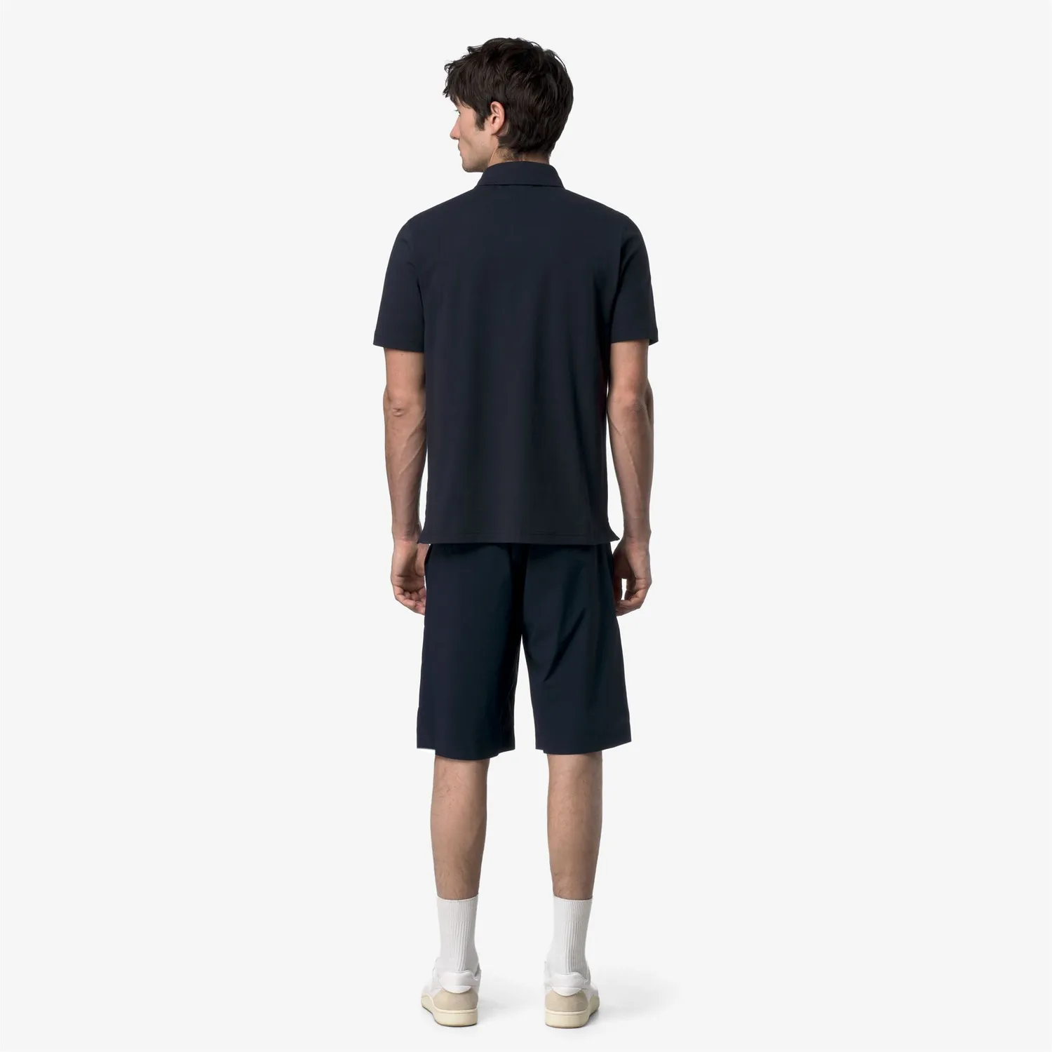 K-Way Vanoine Light Stretch Jersey polo barbati albastru