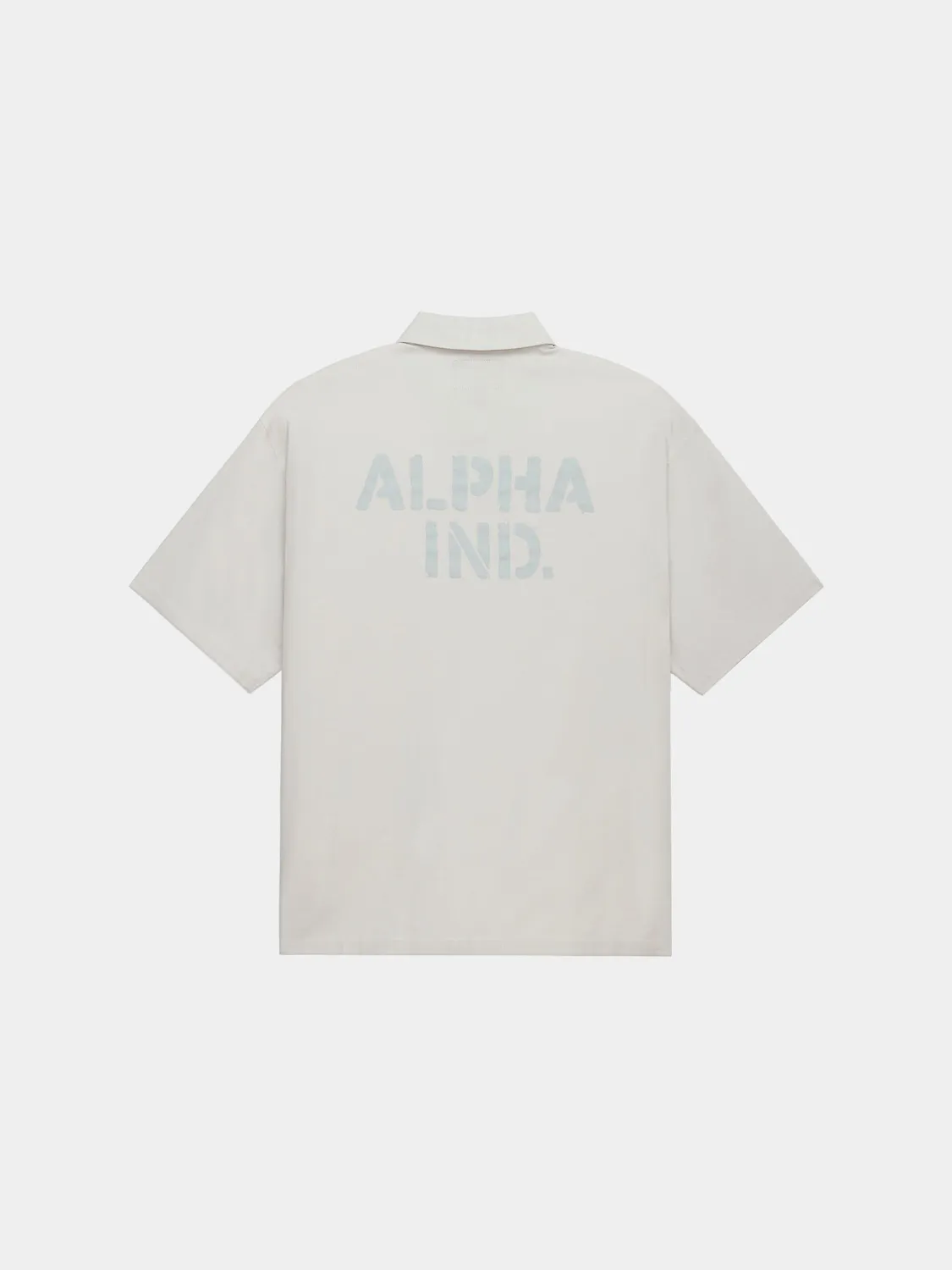 Alpha Industries Relaxed camasa barbati bumbac albastra