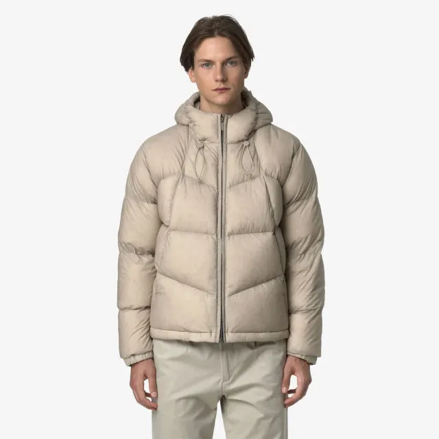 K-Way Quill Thermo Light K7136GW puf Beige Cashmere cald