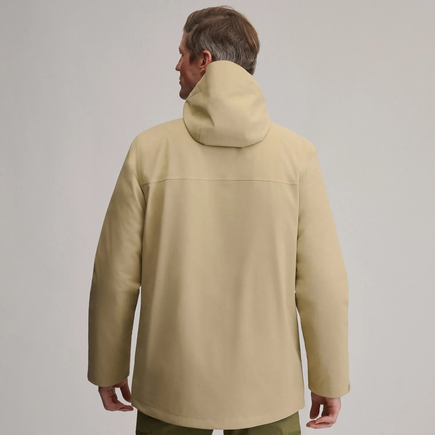 Eddie Bauer Seabold 3-in-1 parka Light Khaki impermeabilă