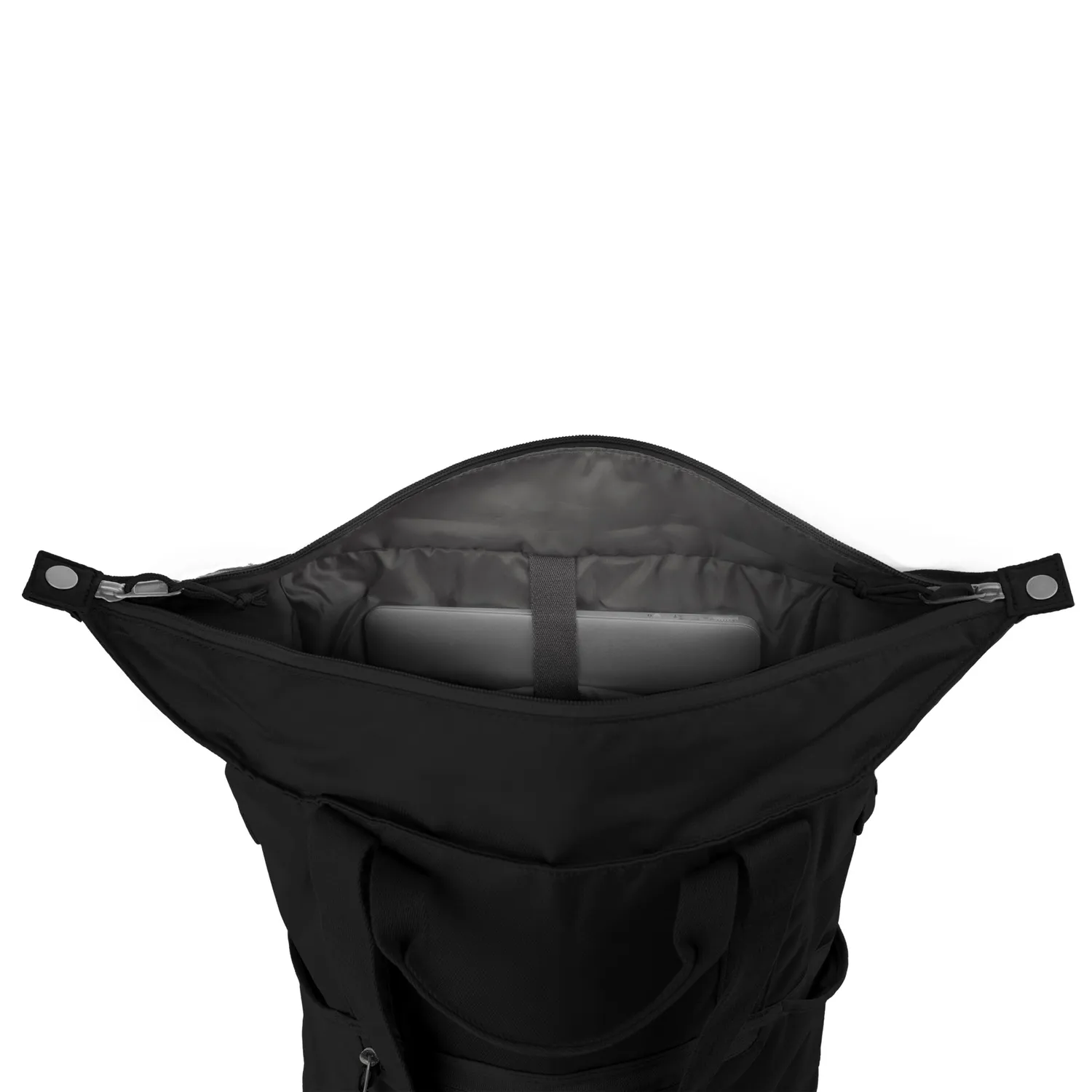 Eddie Bauer Skylar Tote geanta 25L neagra nailon reciclat