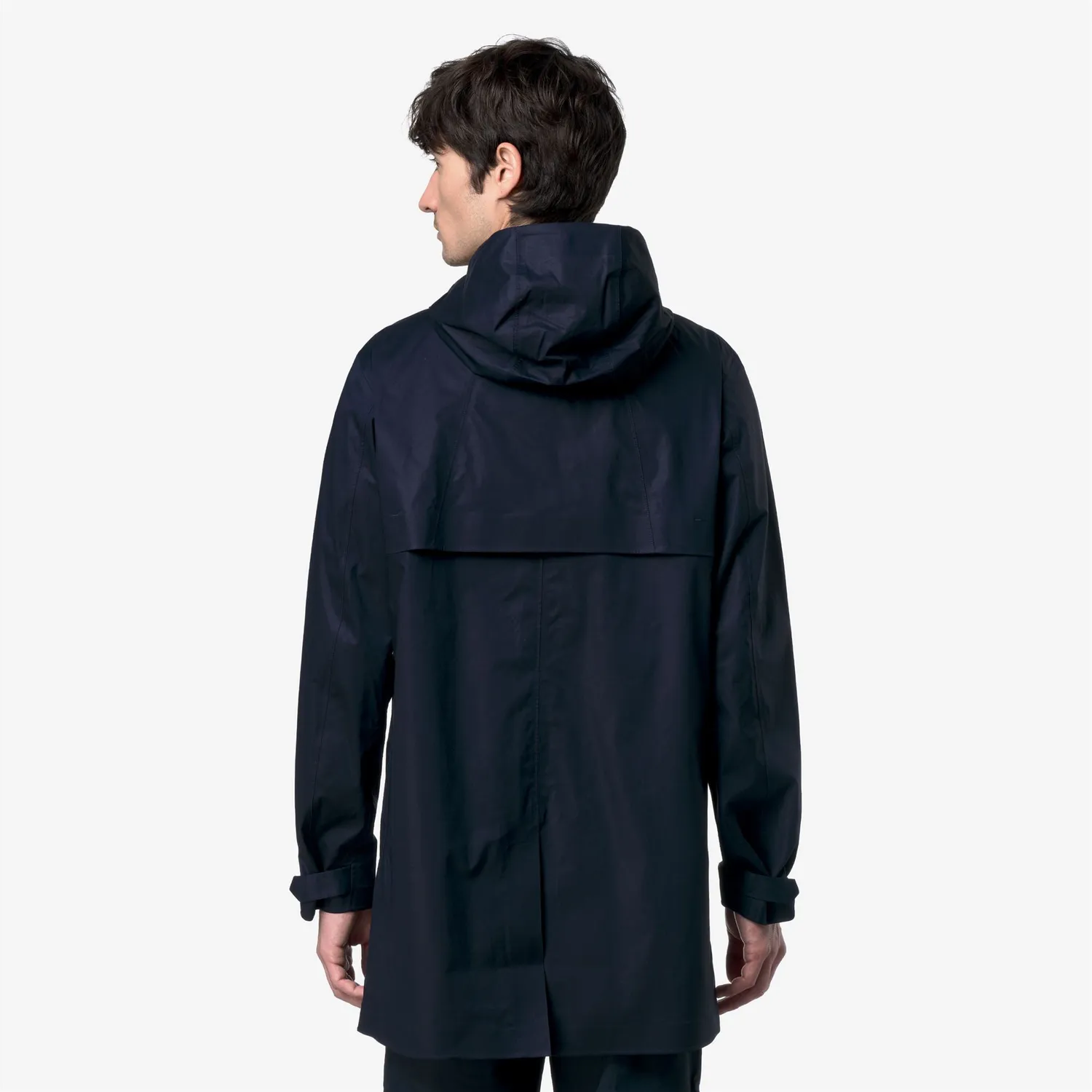 K-Way Tommy Cotton 3Layers palton Blue Depth