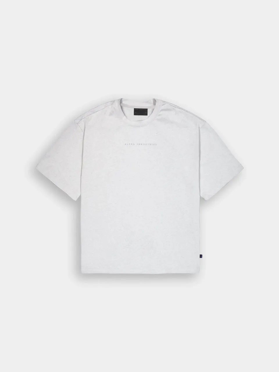 Alpha Industries RECN Base tricou gri pastel hidrofob