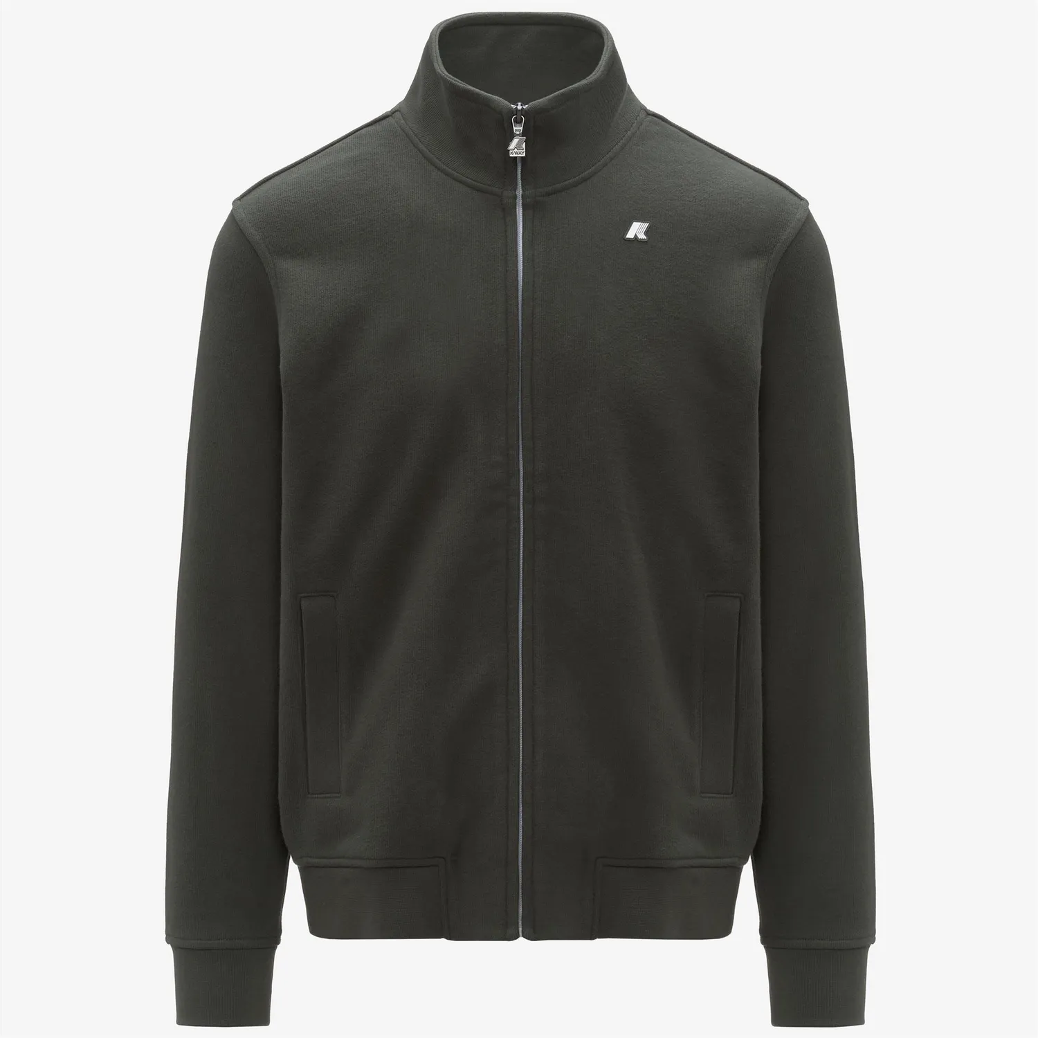 K-Way Finn Heavy Fleece hanorac barbati Green Blackish gros