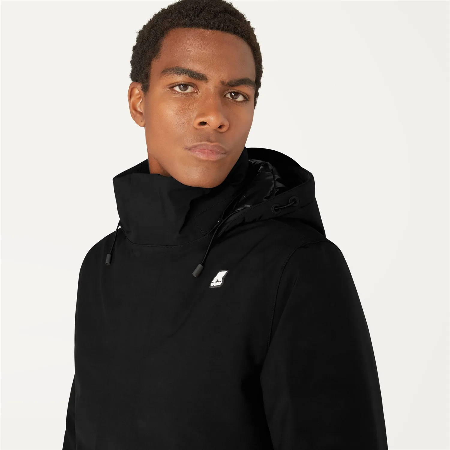 K-Way Jackel Bonded geaca barbati neagra captusita