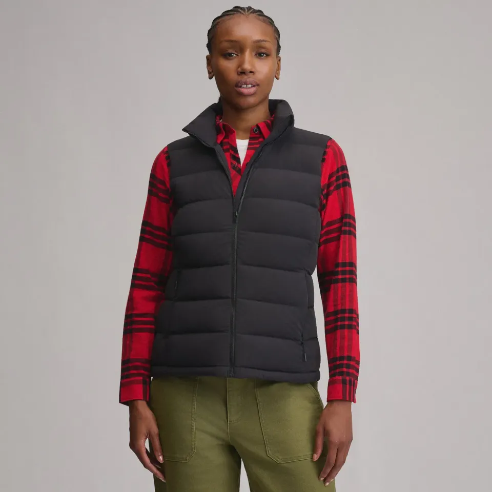 Eddie Bauer EB Stretch Down Vest vesta neagra puf 650