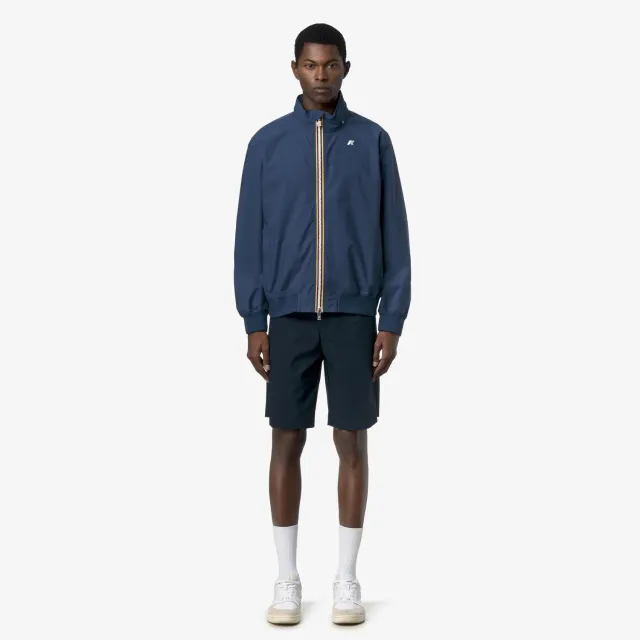 K-Way Arsene Stretch Dot geaca barbati albastru slim