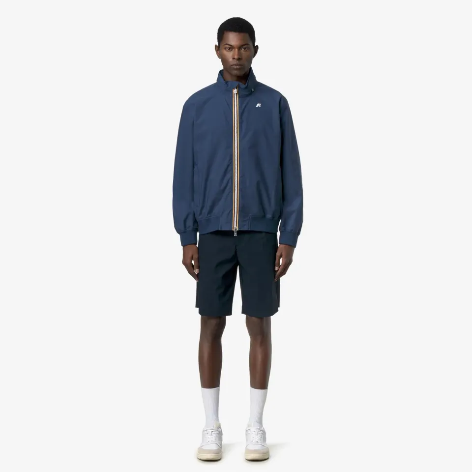 K-Way Arsene Stretch Dot geaca barbati albastru slim