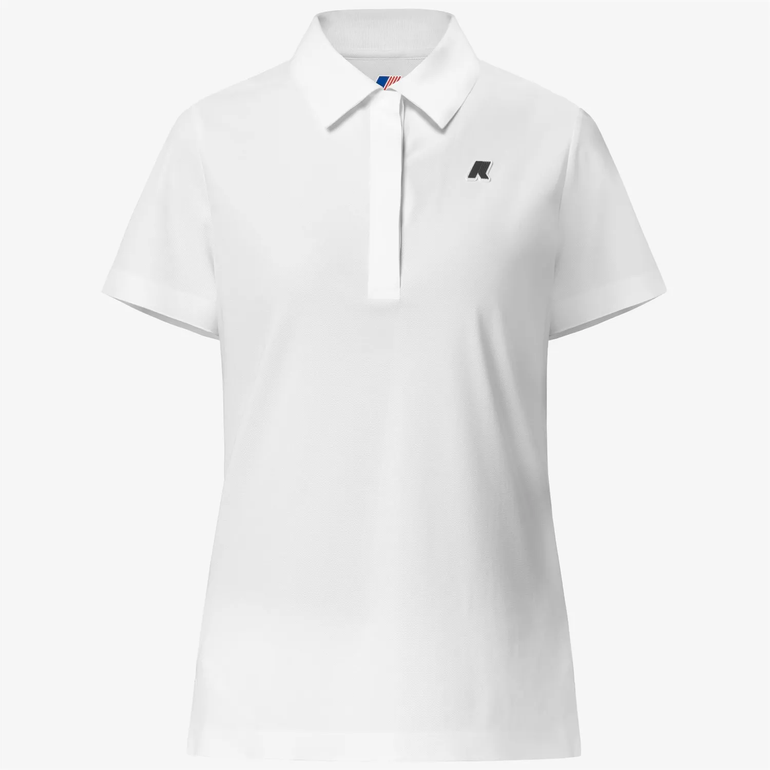 K-Way Birdie Golf polo dama alb stretch pique