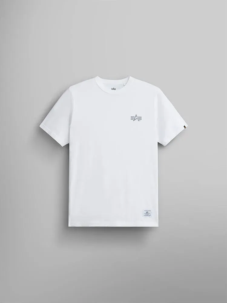 Alpha Industries Stencil tricou White bumbac greu
