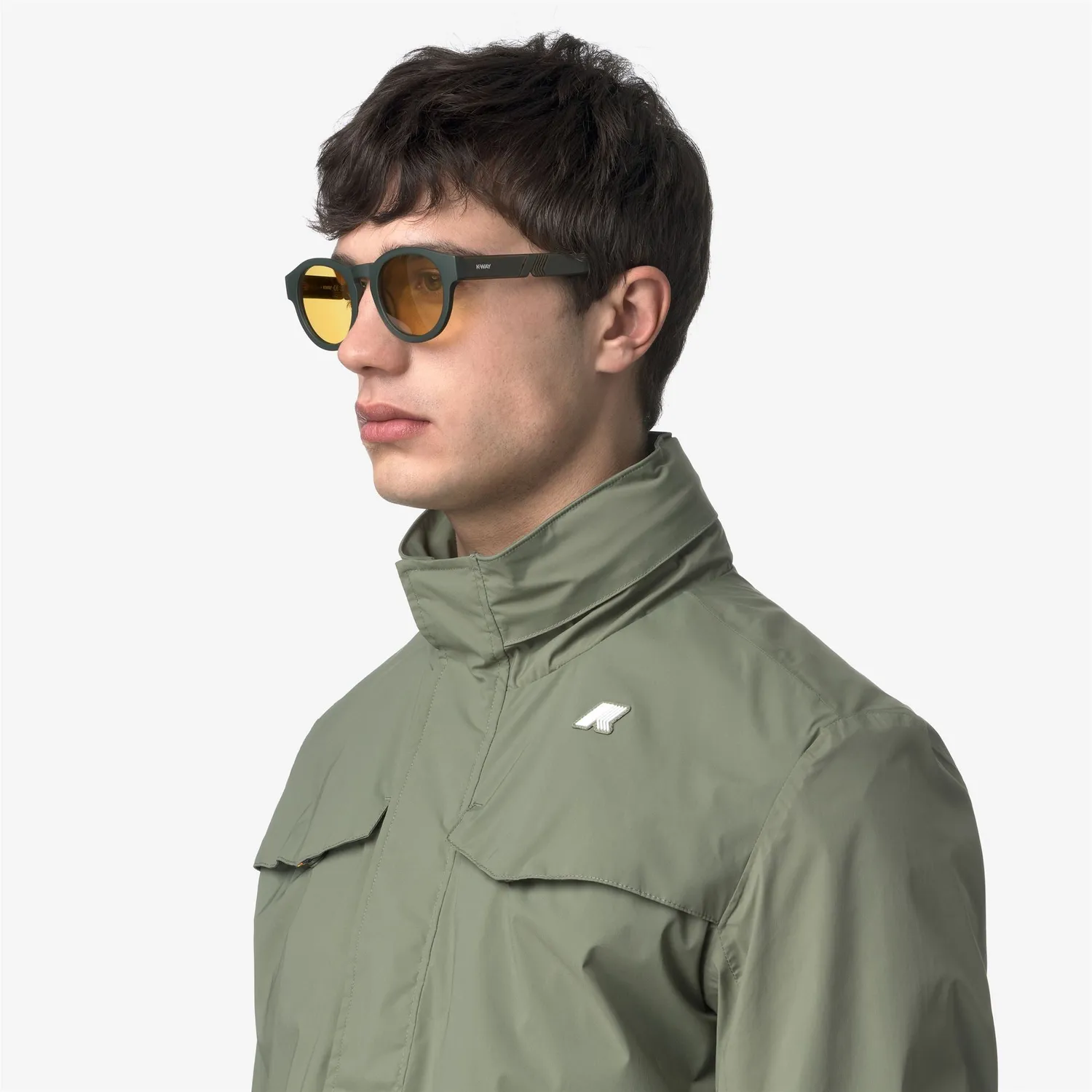 K-Way KW0008 K1127JW ochelari de soare 97J PHY1 verzi