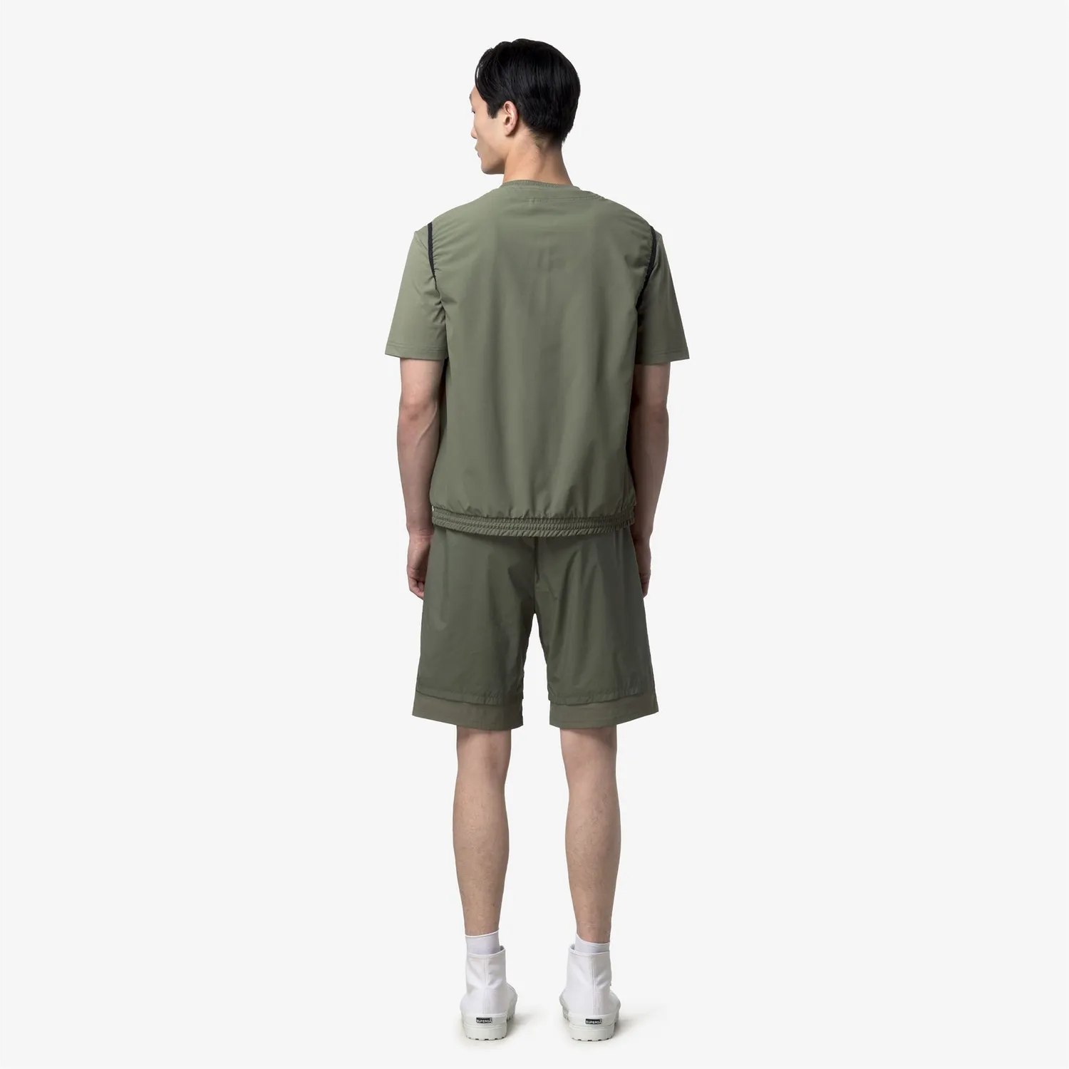 K-Way Sisel hanorac polar verde lichen