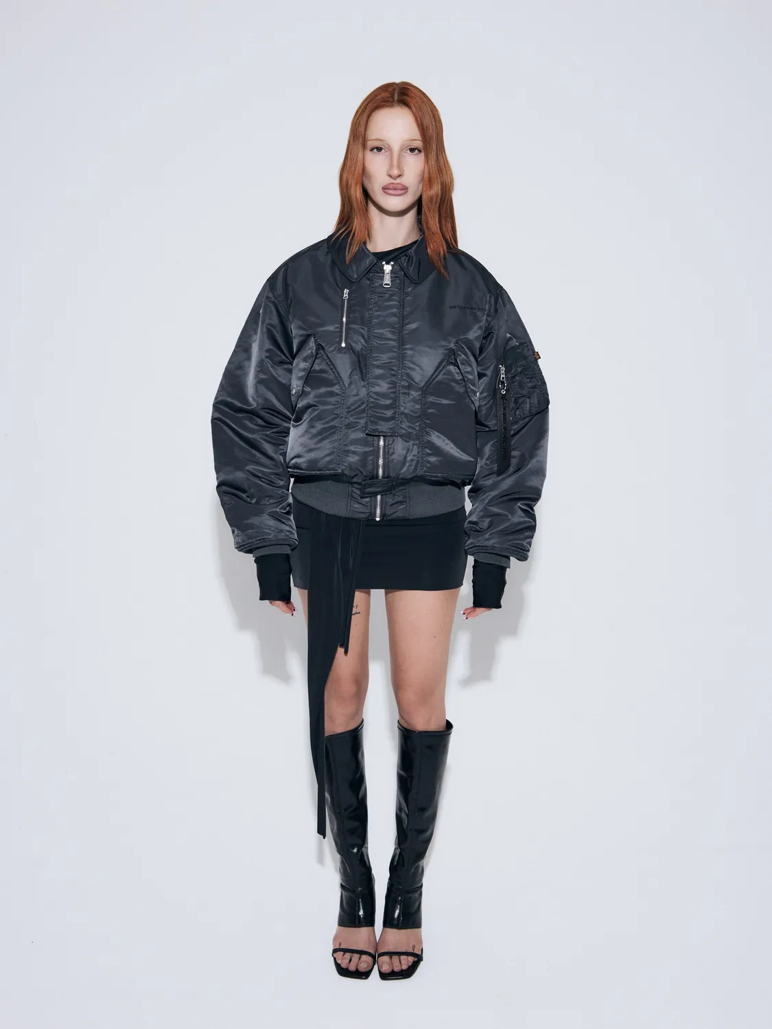 Alpha Industries Metamorfosi CWU 45 geaca bomber gri