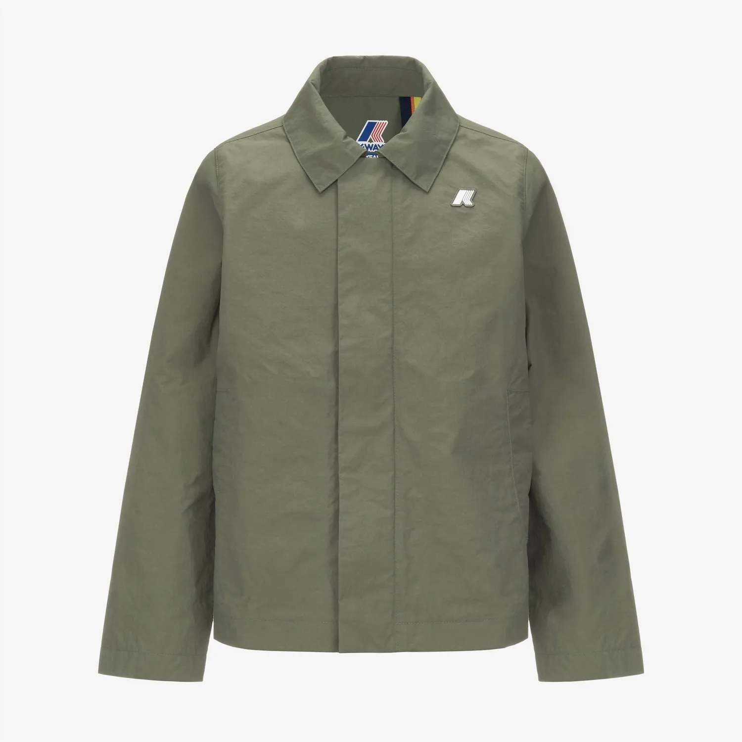 K-Way Broen geaca baieti verde mid Green Lichen