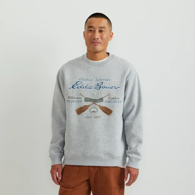 Eddie Bauer Vintage Soft hanorac bărbați gri M