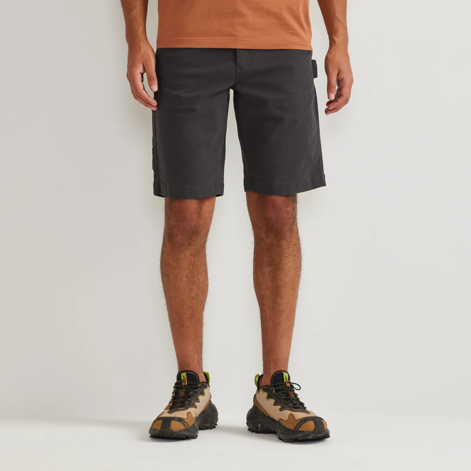 Eddie Bauer Mountain Flex 2.0 pantaloni scurti maro stretch