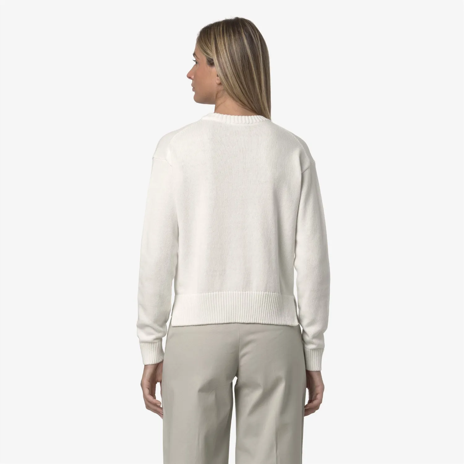 K-Way Domitine Cotton Cashmere pulover dama Gardenia