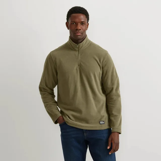Eddie Bauer Quest Fleece 1/4-Zip hanorac polar calduros