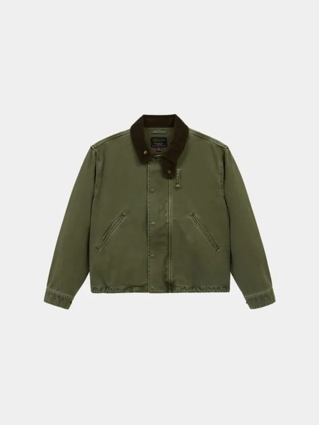 Alpha Industries Torii jacheta bumbac verde OG-107