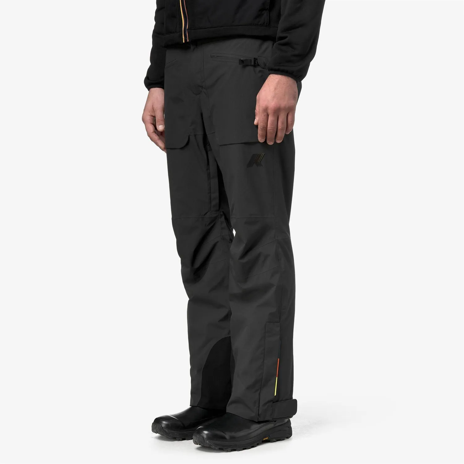 K-Way Mercantour 2L pantaloni ski negri caldurosi
