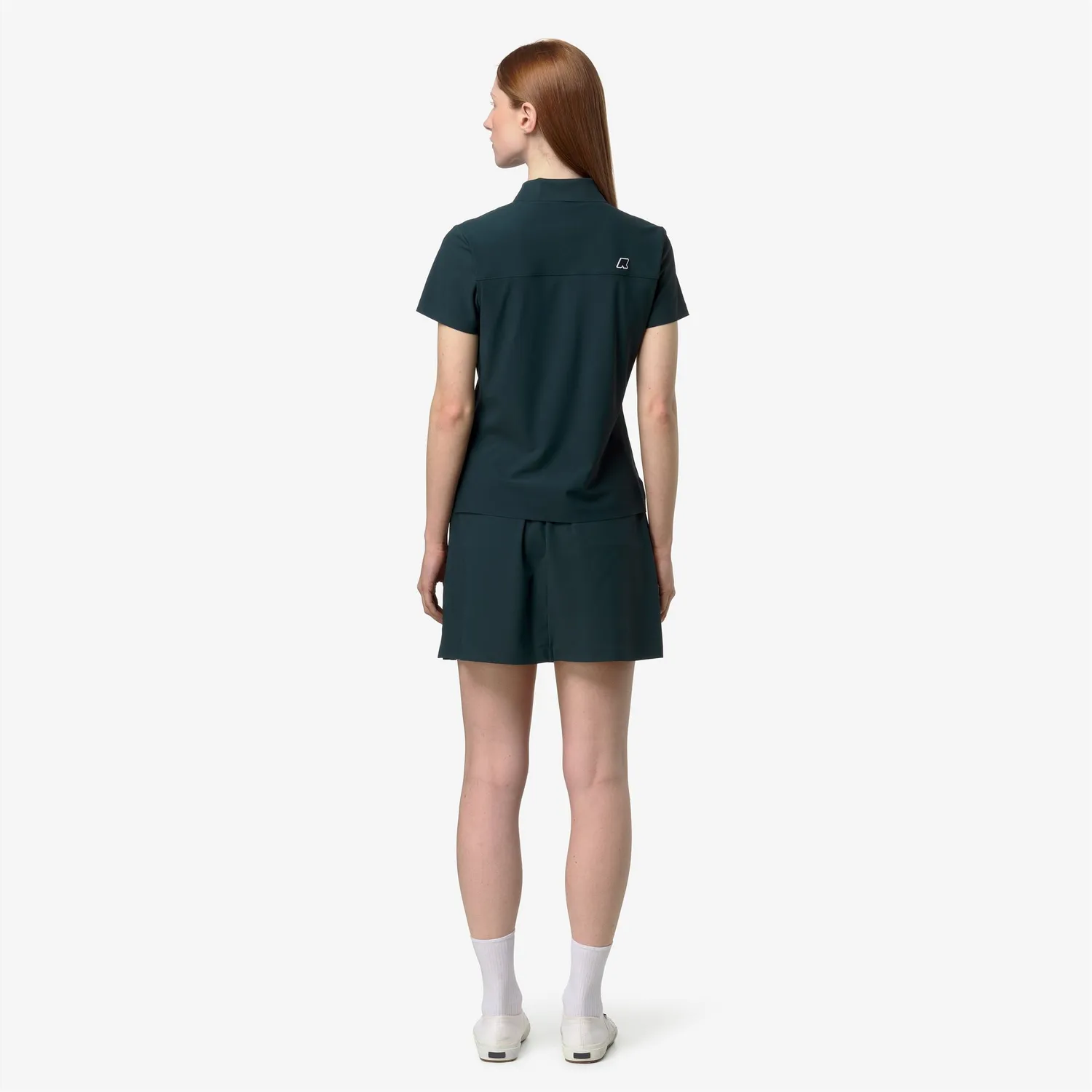 K-Way Birdie Golf tricou polo dama verde stretch