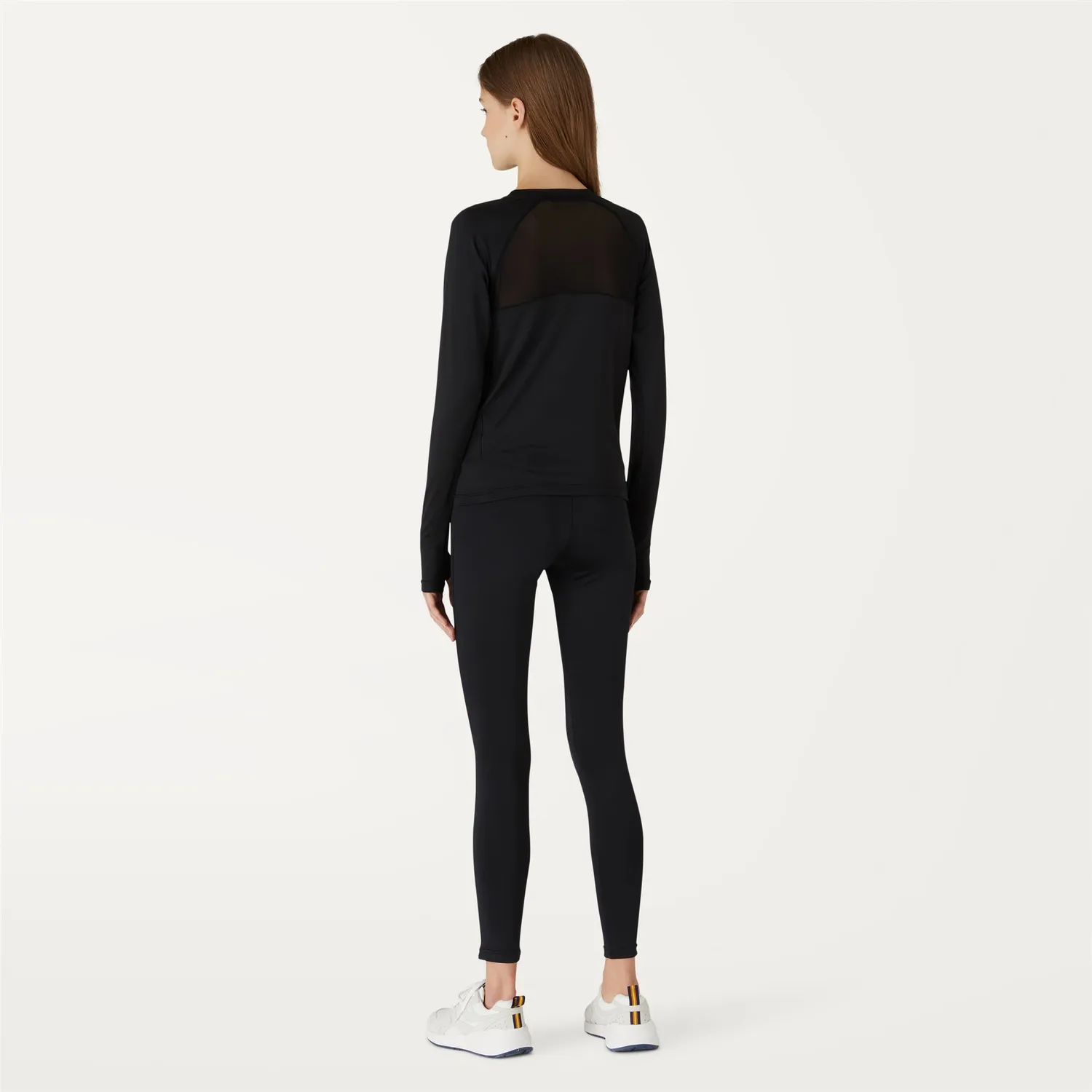 K-Way Margaret tricou sport dama negru respirabil second-skin