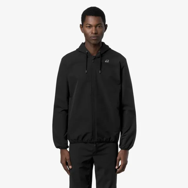 K-Way Journeer Travel hanorac unisex negru fleece