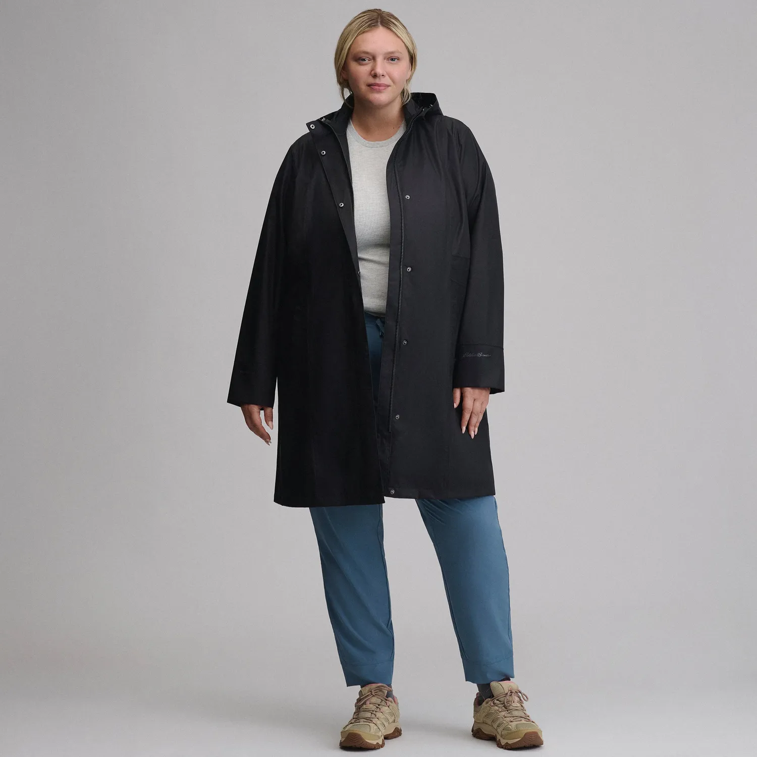 Eddie Bauer Girl on the Go Trench palton impermeabil