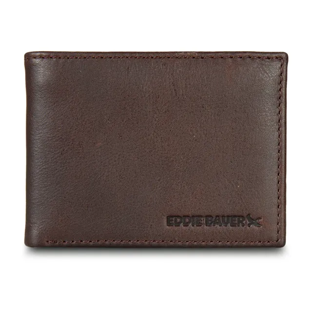 Eddie Bauer Signature portofel piele negru bifold