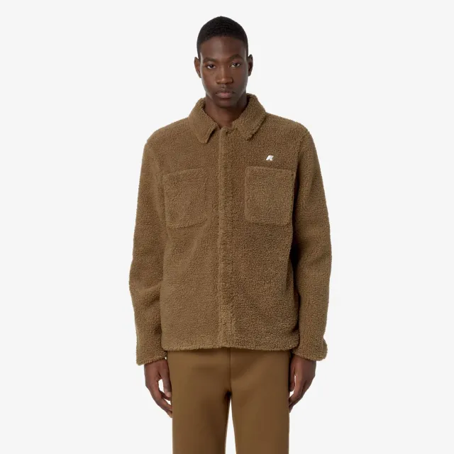 K-Way Cameron Sherpa Polar fleece maro