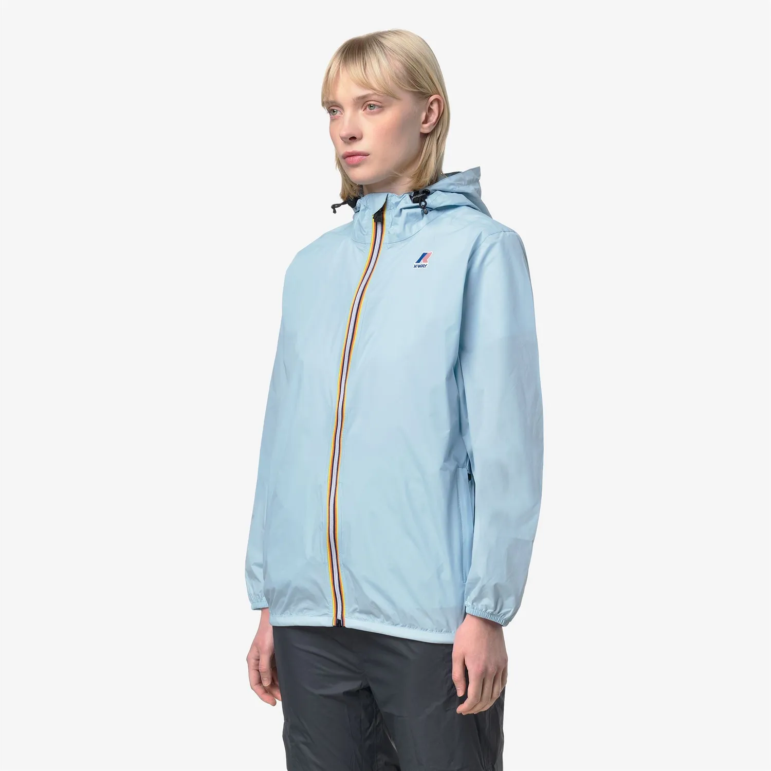 K-Way Le Vrai 4.0 Claude geaca ploaie albastru unisex