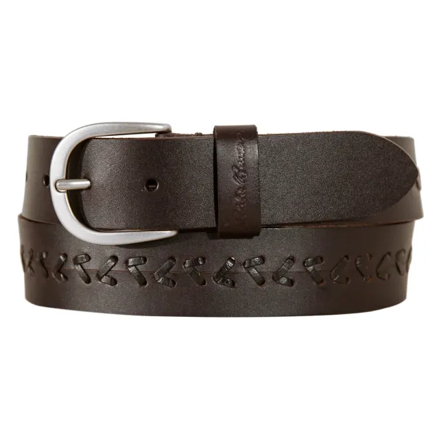 Eddie Bauer Center Lacing curea piele maro dama