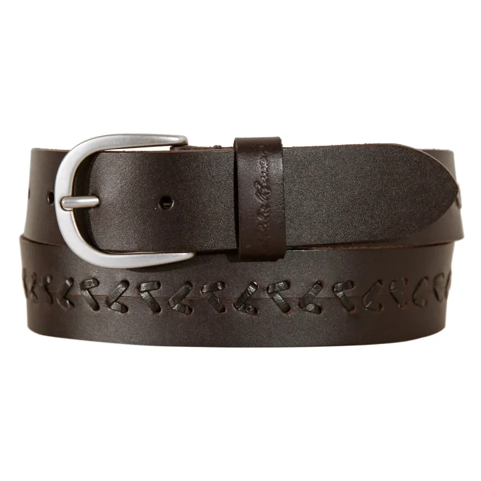 Eddie Bauer Center Lacing curea piele maro dama