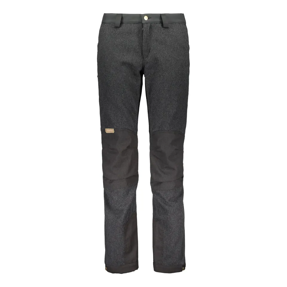 Sasta Sara Wool pantaloni dama negri lana groasa