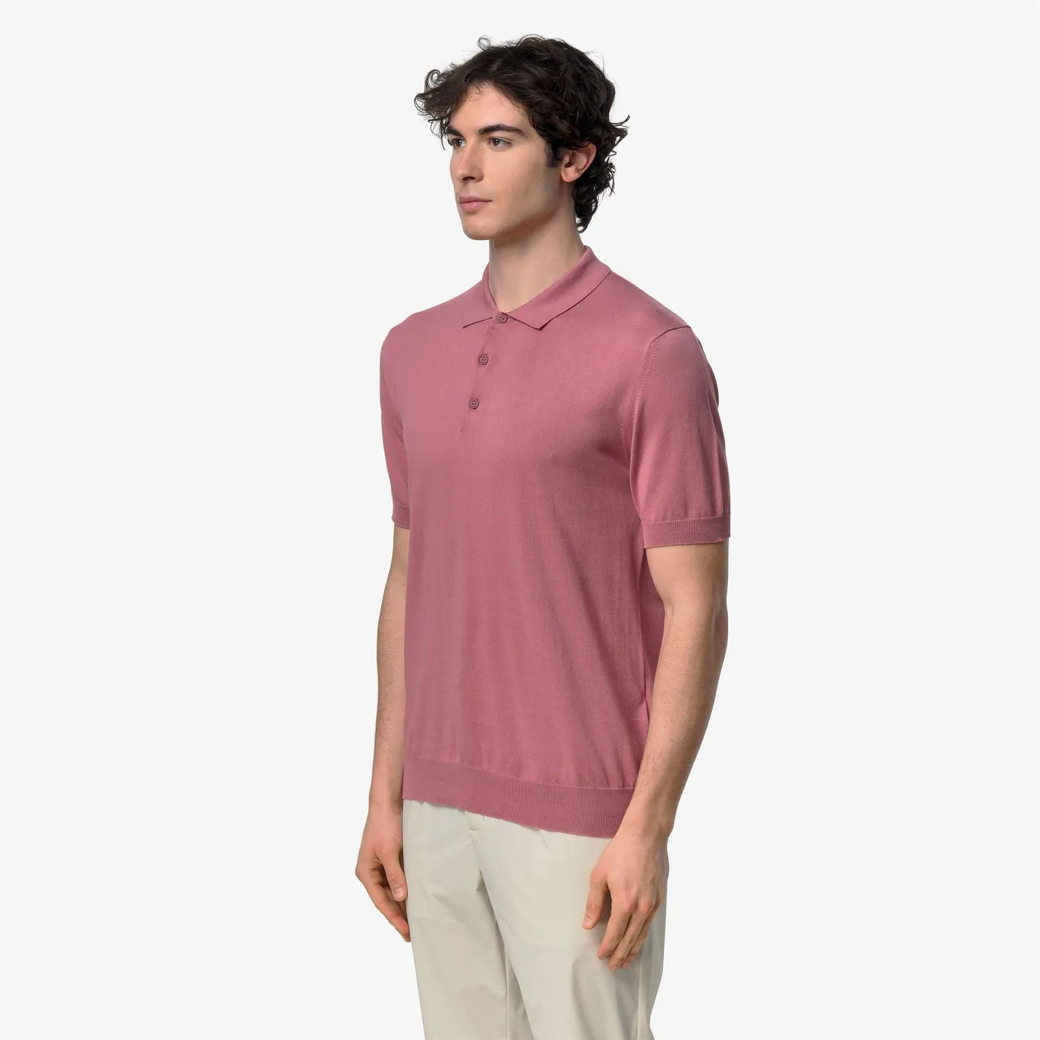 K-Way Pleyne polo barbati violet bumbac egiptean