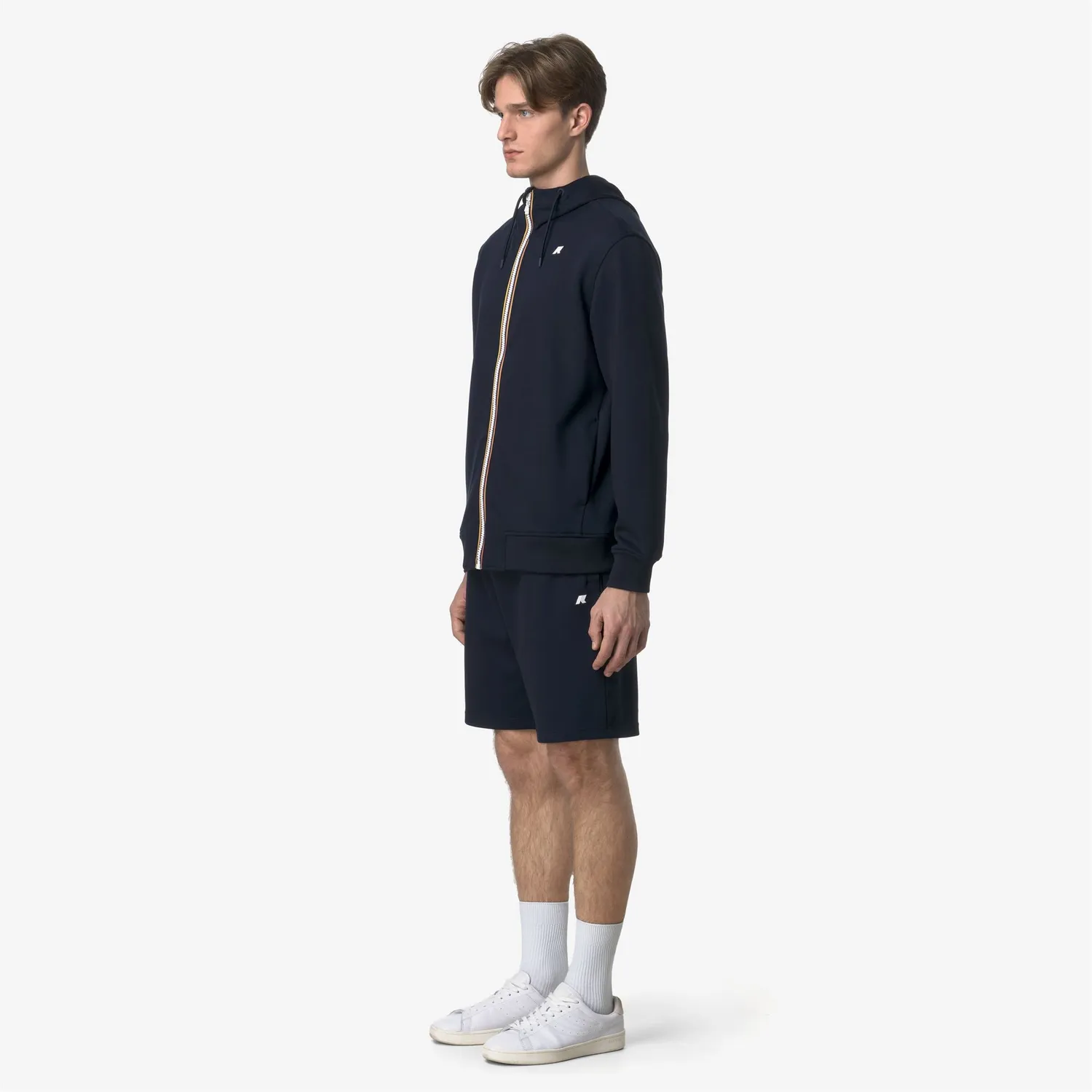 K-Way Theotime Light Spacer bermude albastru elastic