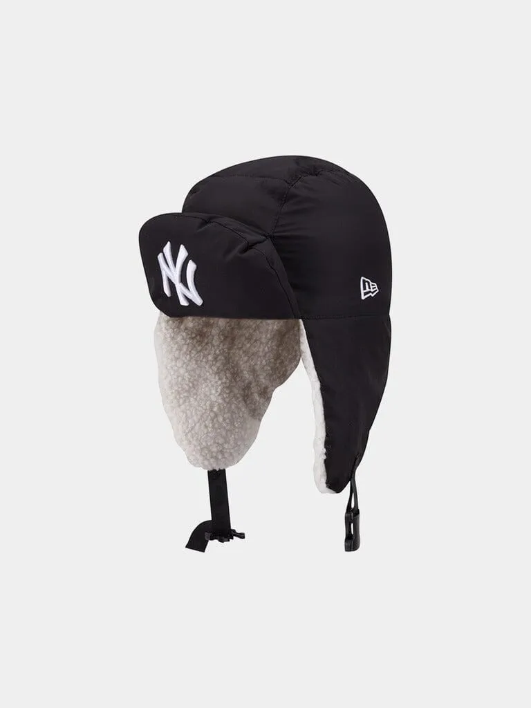 Alpha Industries Yankees Puffer Trapper caciula neagra iarna