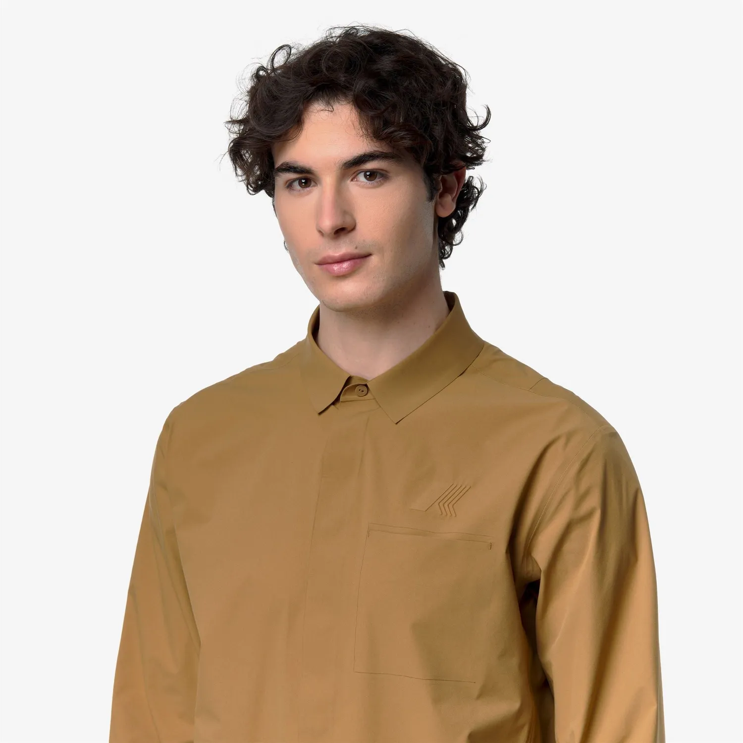 K-Way Sharrie Tech Overshirt geaca maro usoara