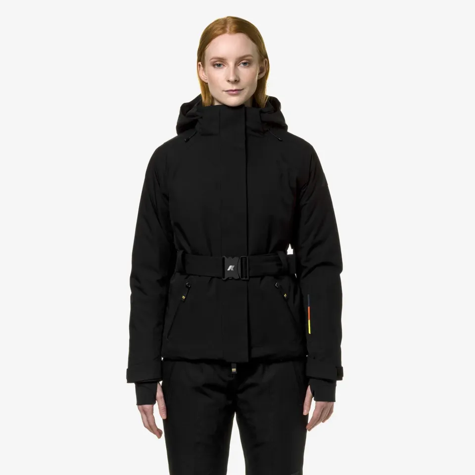 K-Way Chevril Micro Twill geacă neagră schi
