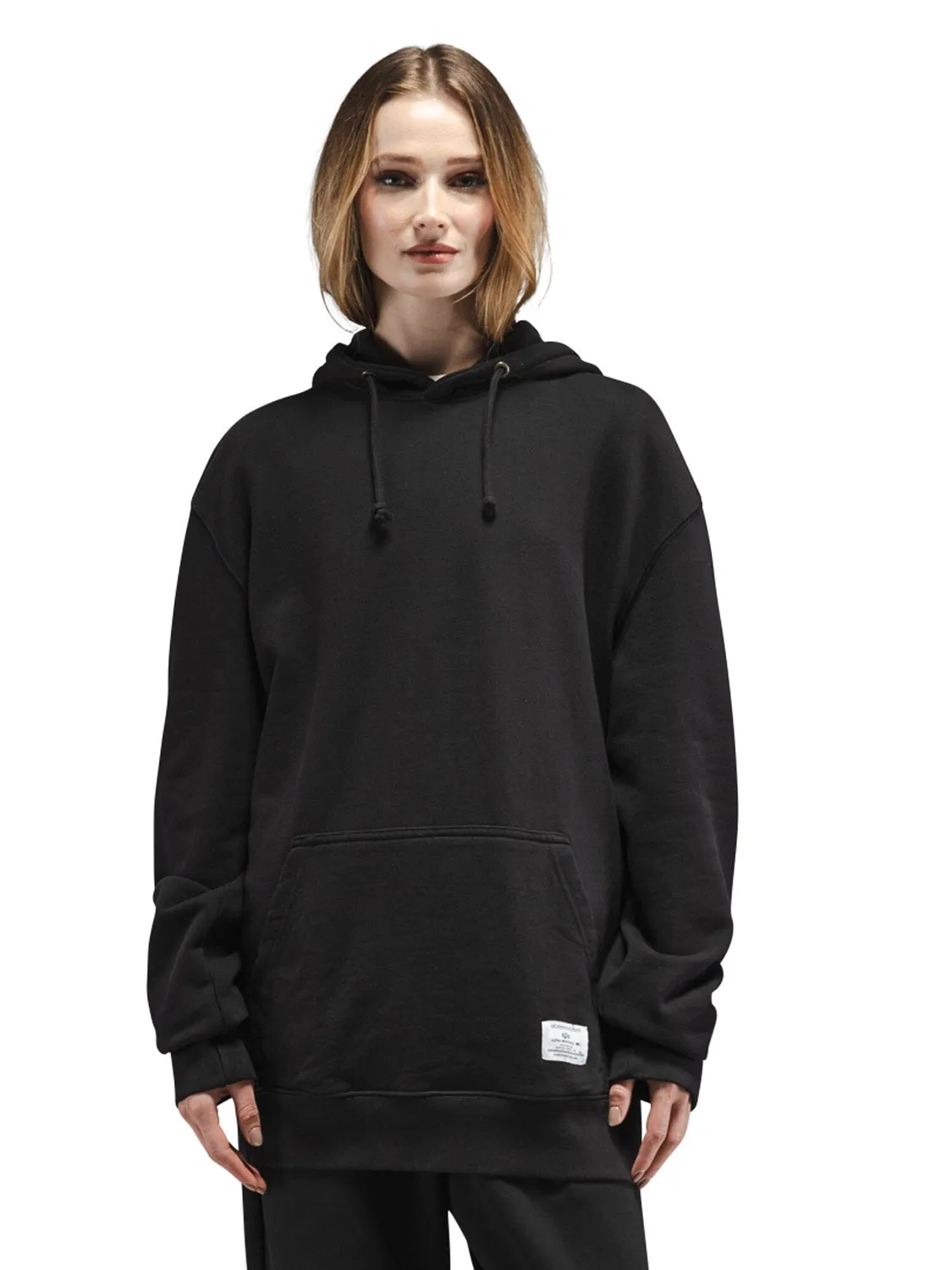Alpha Industries Essential French Terry Gen II hanorac Negru bumbac