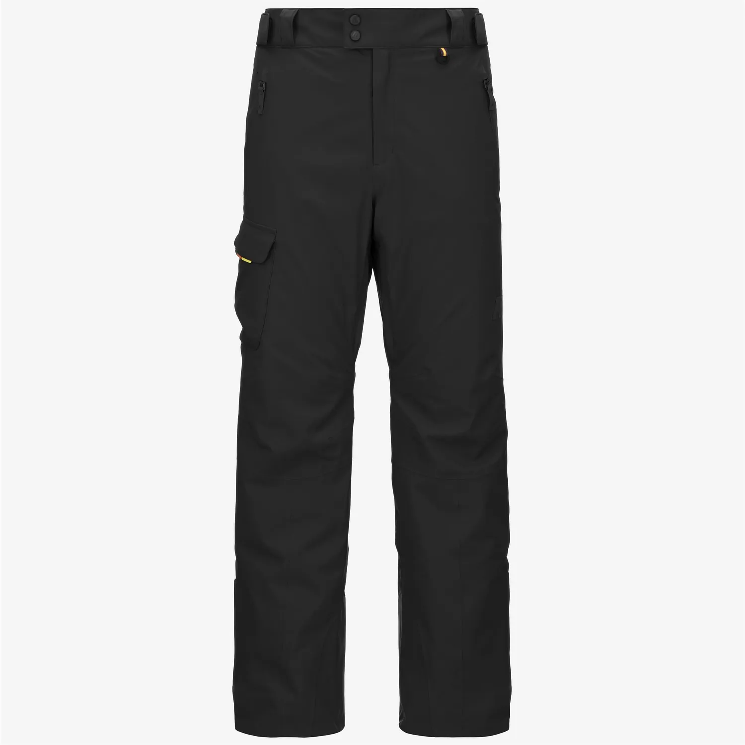 K-Way Avrieux Microtwill 2L pantaloni schi negru impermeabil