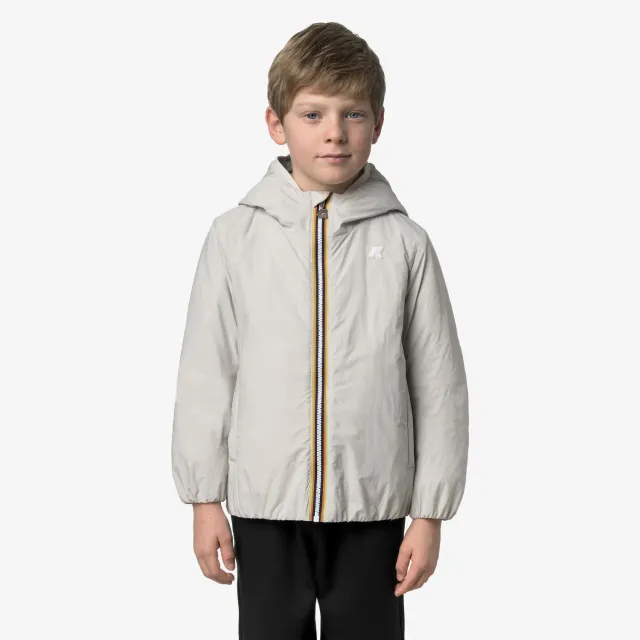 K-Way P. Jack Plain Warm geaca baieti bej calduroasa