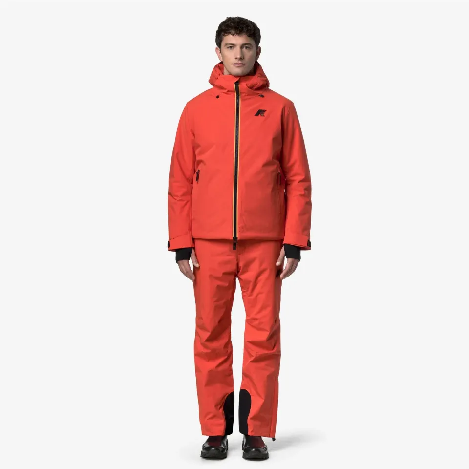 K-Way Queyras 2L Twill pantaloni ski portocaliu fiesta