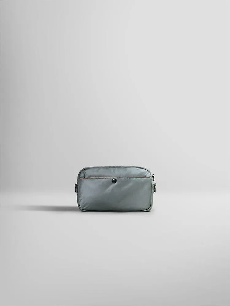 Alpha Industries Nylon Messenger geantă neagră 4,3L