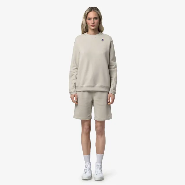 K-Way Casimir Poly Cotton shorts unisex bej bumbac