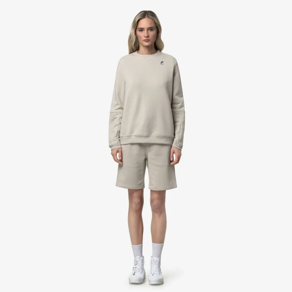 K-Way Casimir Poly Cotton shorts unisex bej bumbac