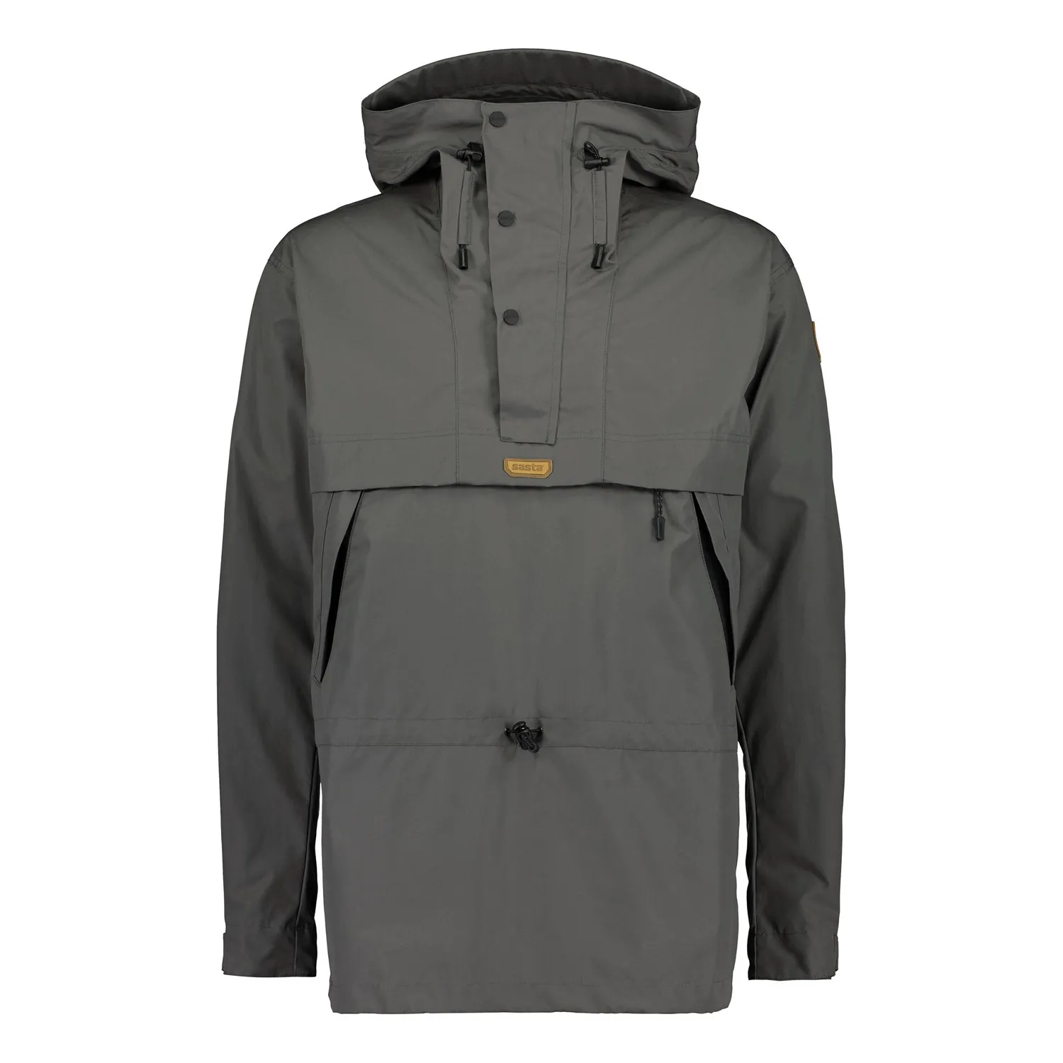 Sasta Peski Ventile anorak Negru rezistent la apa