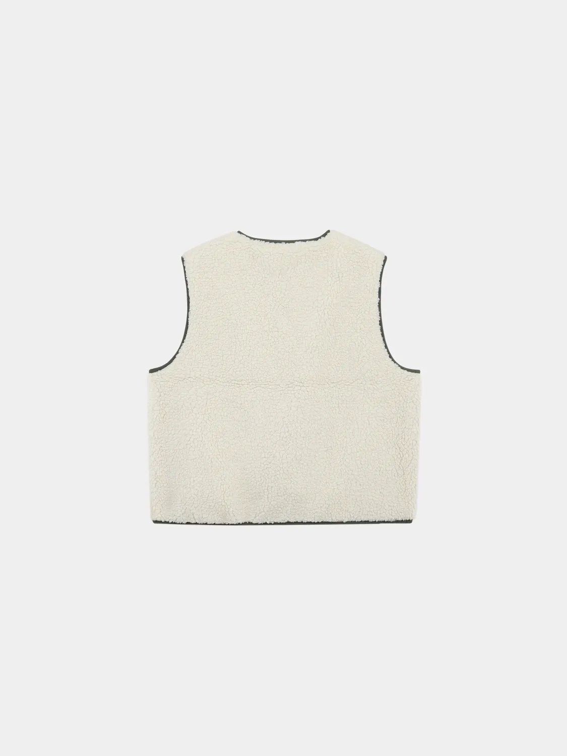 Alpha Industries Saia Sherpa vestă damă Eggnog călduroasă